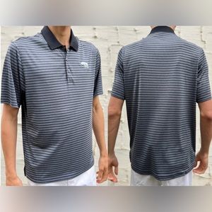 Original Classic Torrey Pines Exclusive Collection Polo Golf Shirt Gray/Black(M)